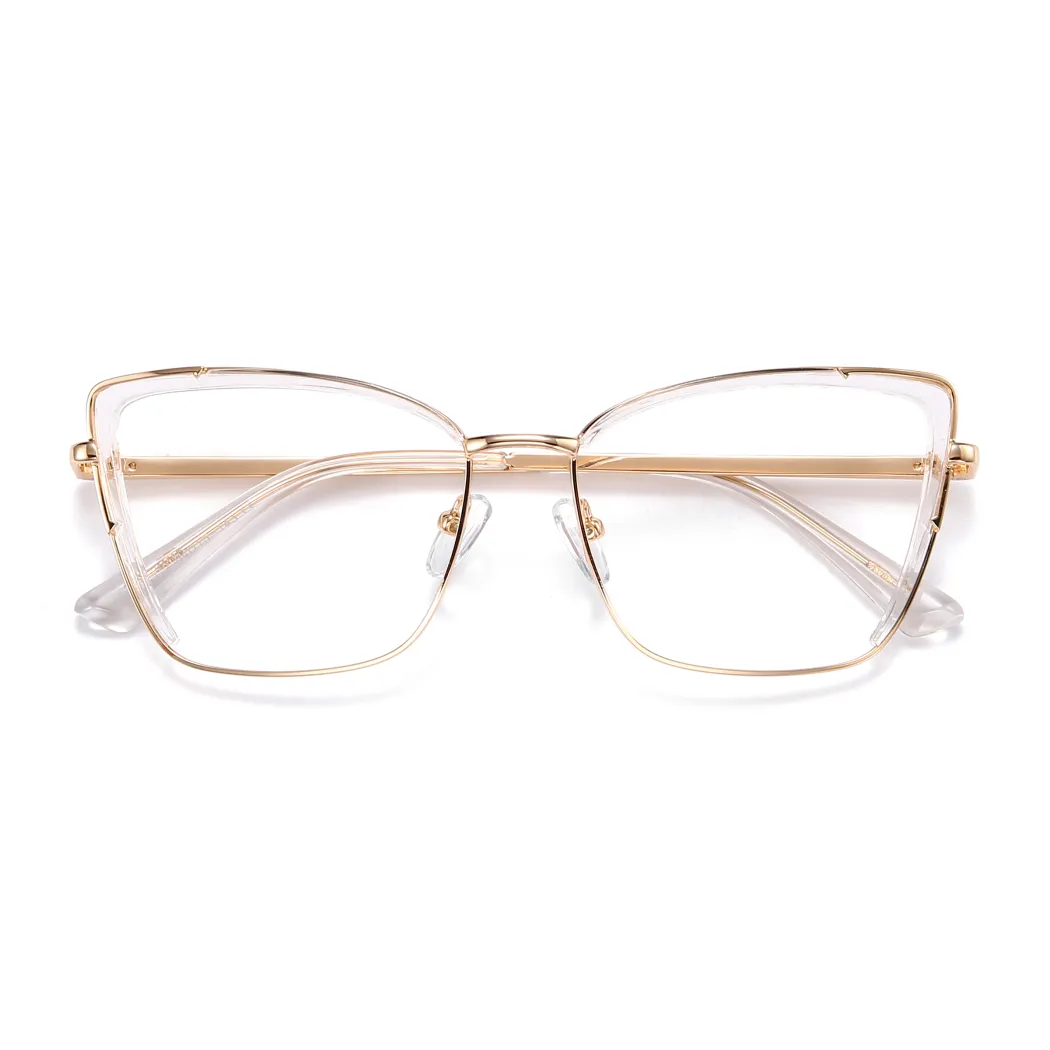 Cat-eye Clear Eyeglasses