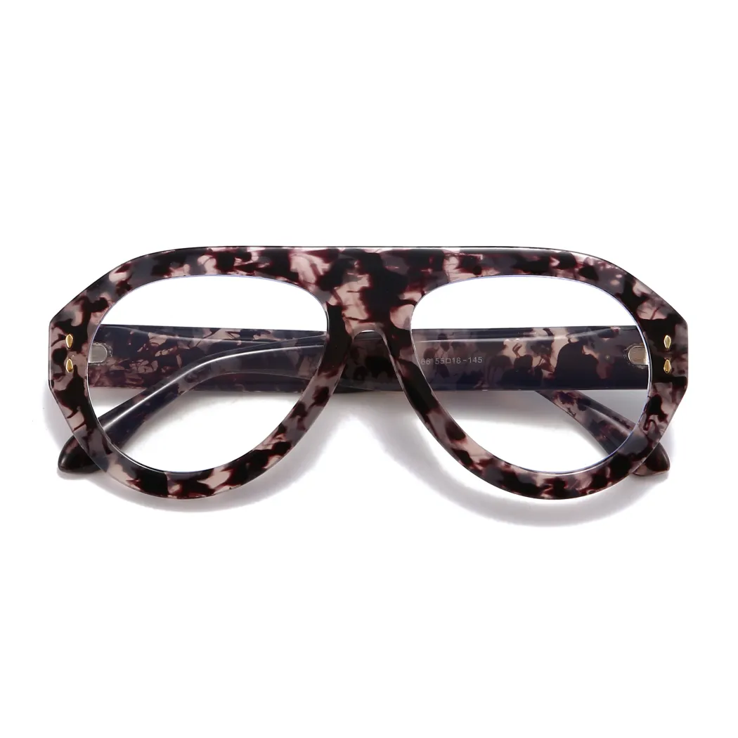 Aviator Ivory Tortoiseshell Eyeglasses
