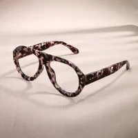 Aviator Ivory Tortoiseshell Eyeglasses