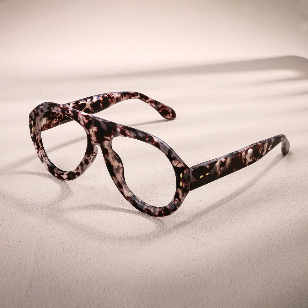 Aviator Ivory Tortoiseshell Eyeglasses