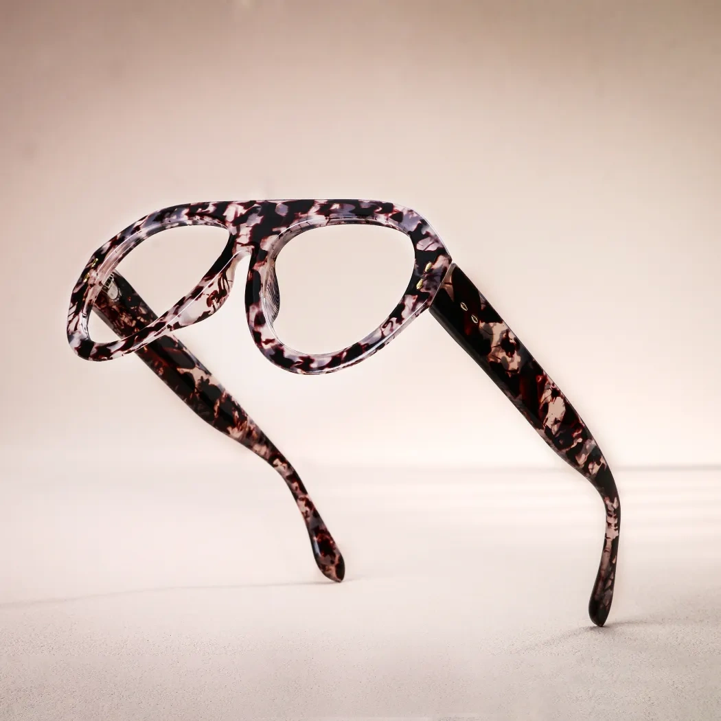 Aviator Ivory Tortoiseshell Eyeglasses