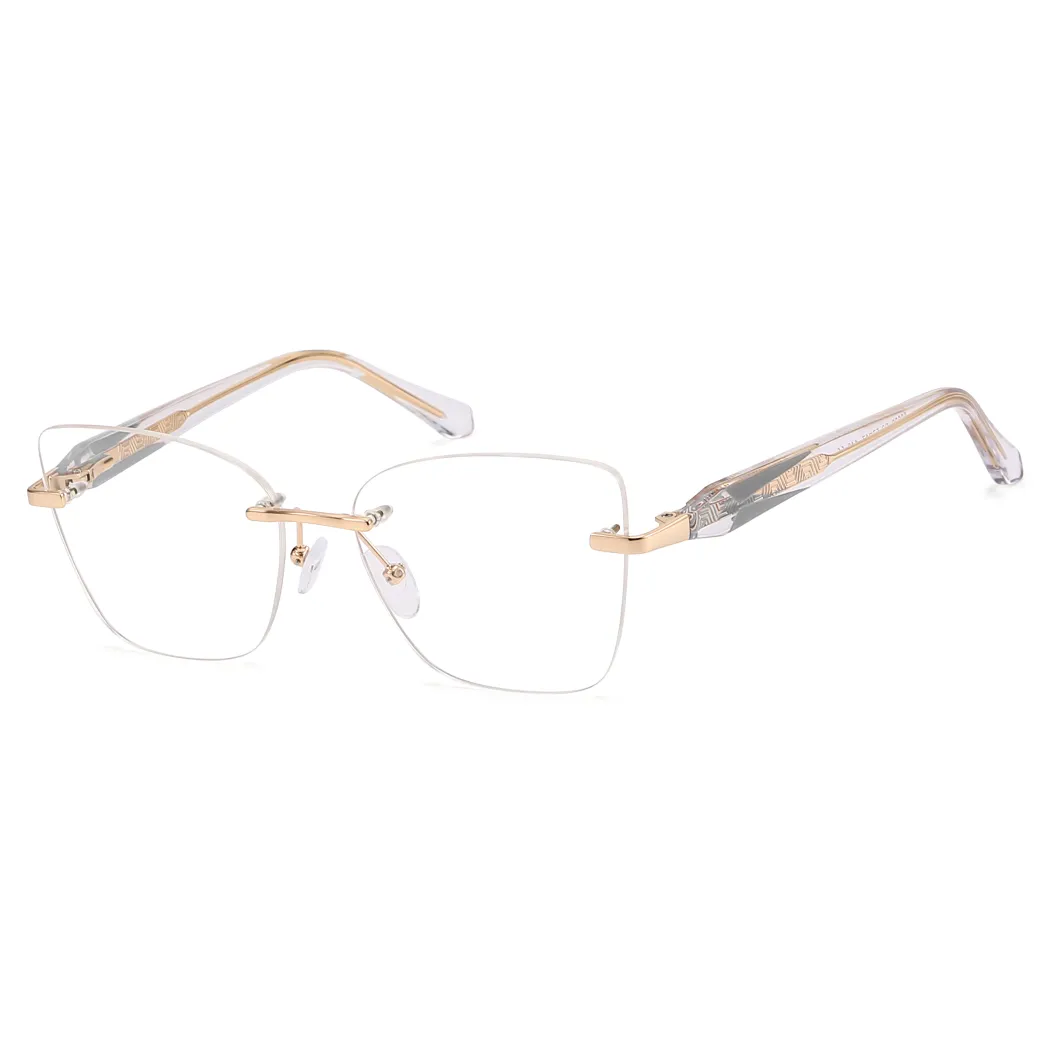 Square Clear Eyeglasses