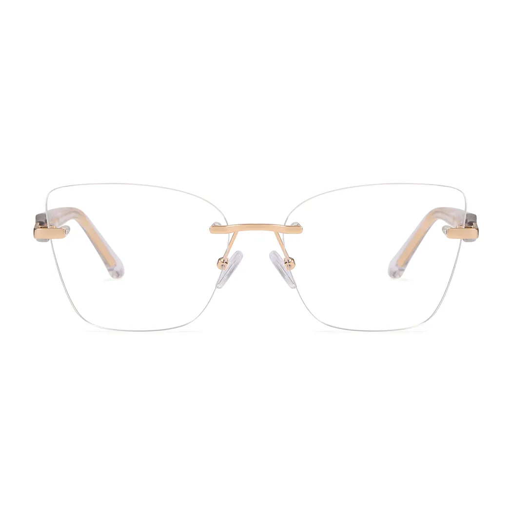Square Clear Eyeglasses