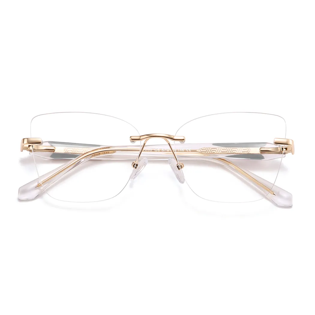Square Clear Eyeglasses