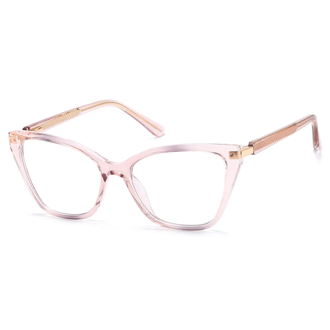 Cat-eye Pale Pink Eyeglasses