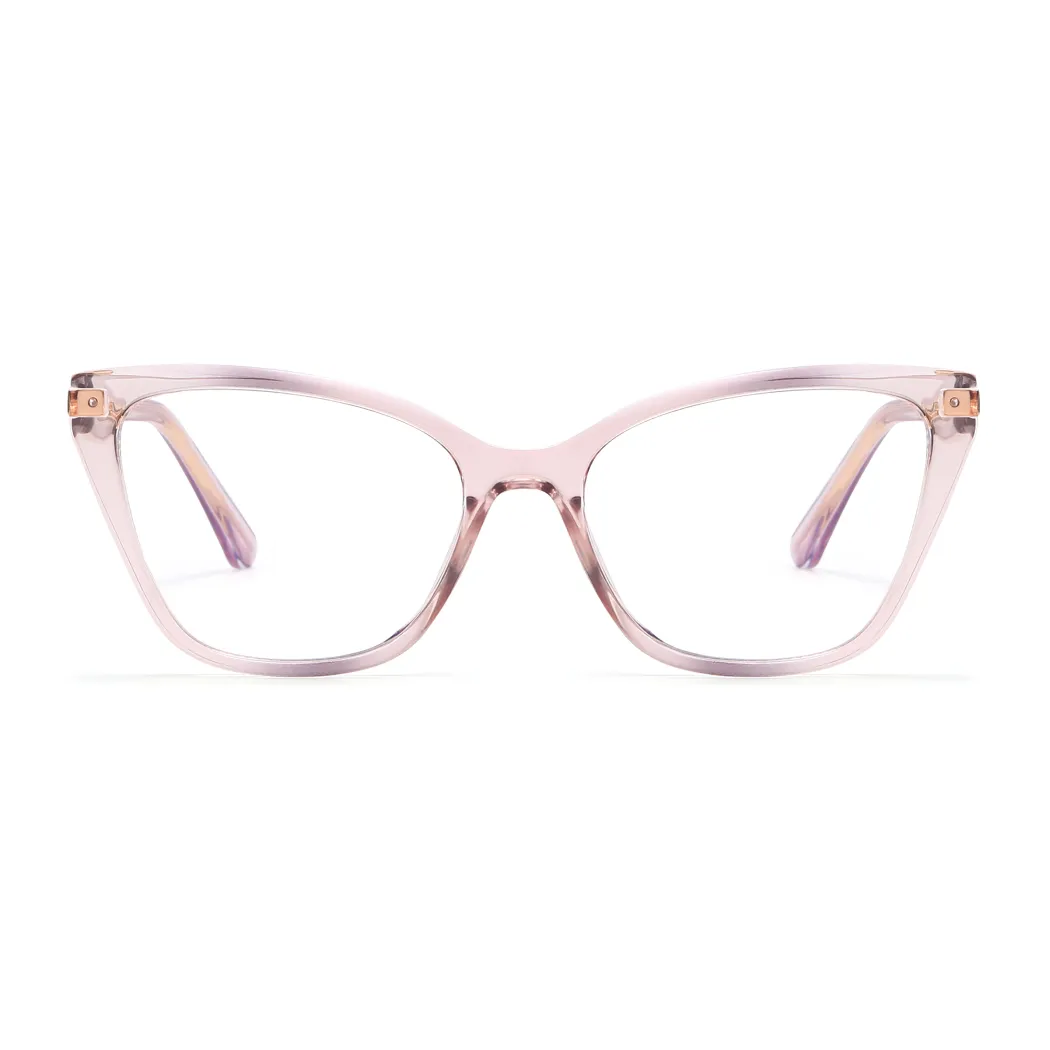 Cat-eye Pale Pink Eyeglasses