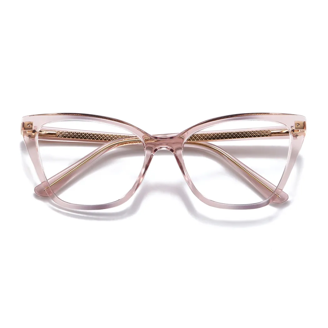 Cat-eye Pale Pink Eyeglasses