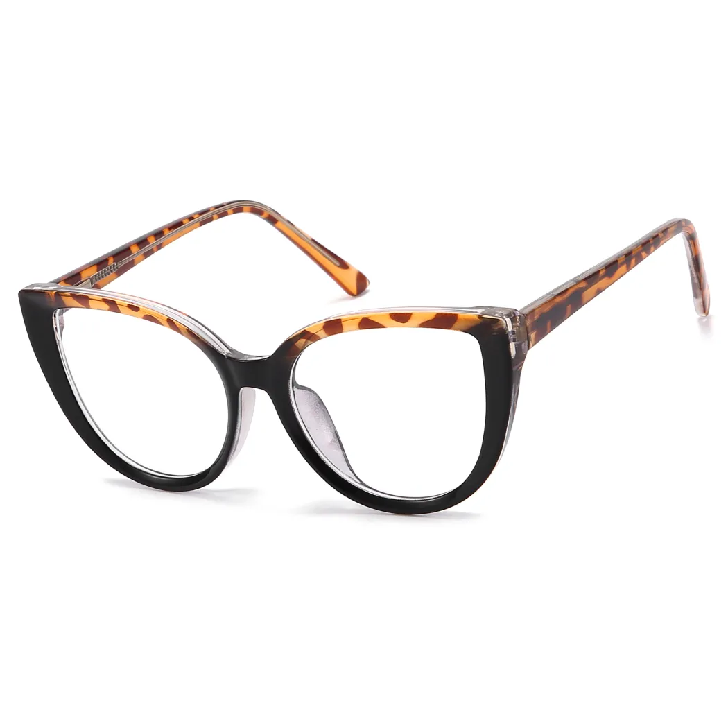 Cat-eye Tortoiseshell/Black Eyeglasses