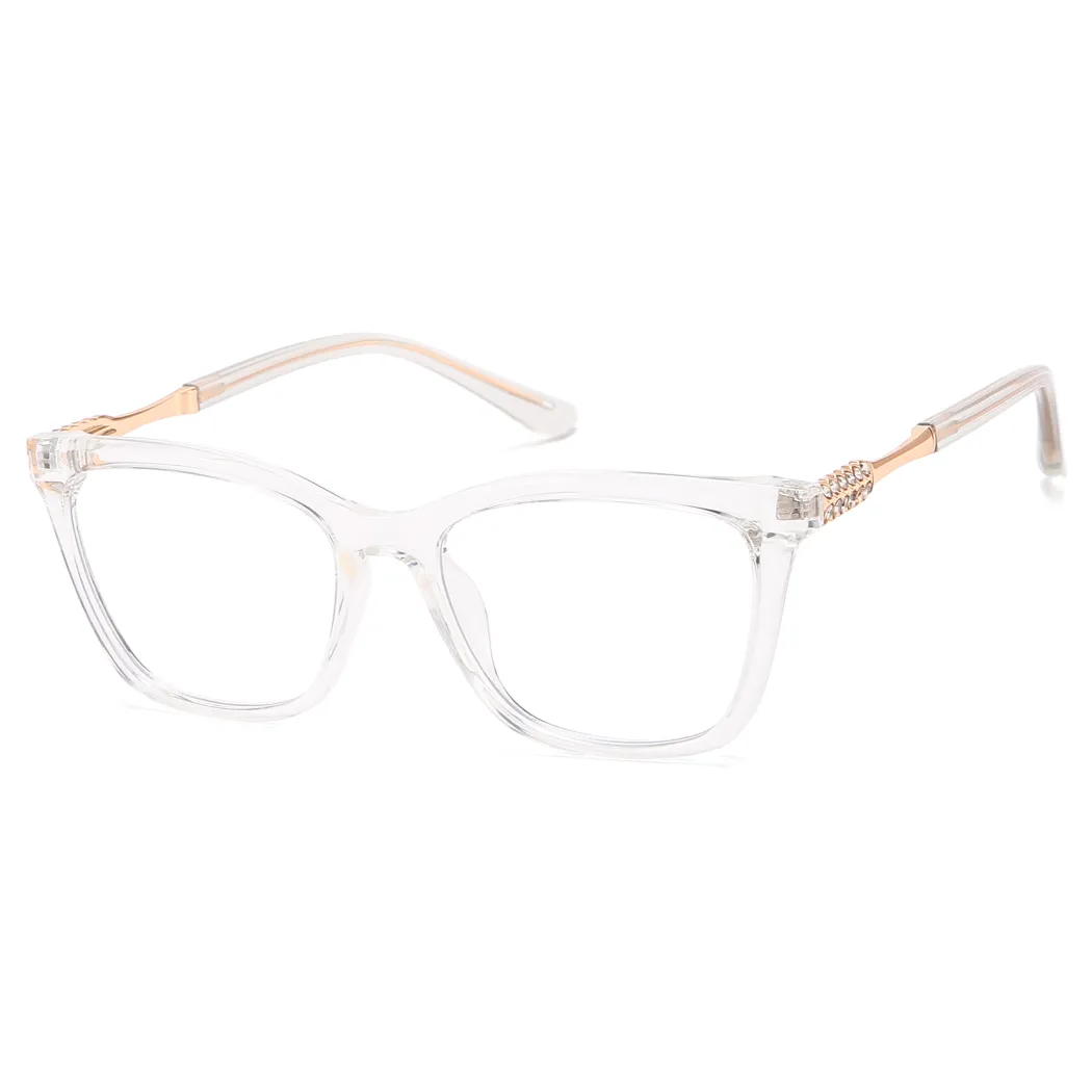 Square Clear Eyeglasses