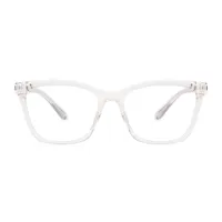 Square Clear Eyeglasses