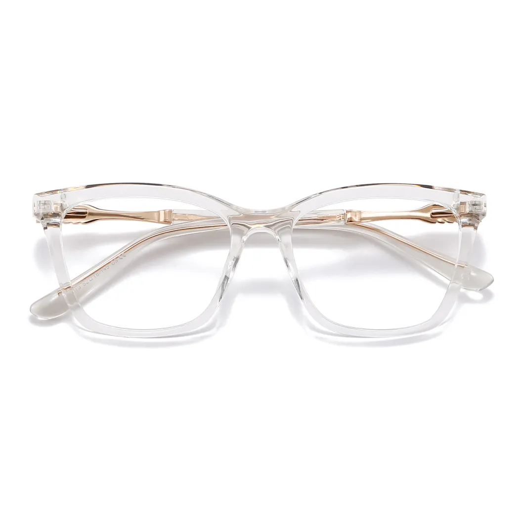 Square Clear Eyeglasses