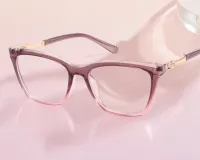 Square Clear Eyeglasses
