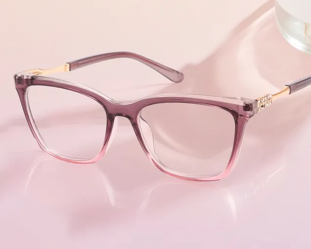 Square Clear Eyeglasses