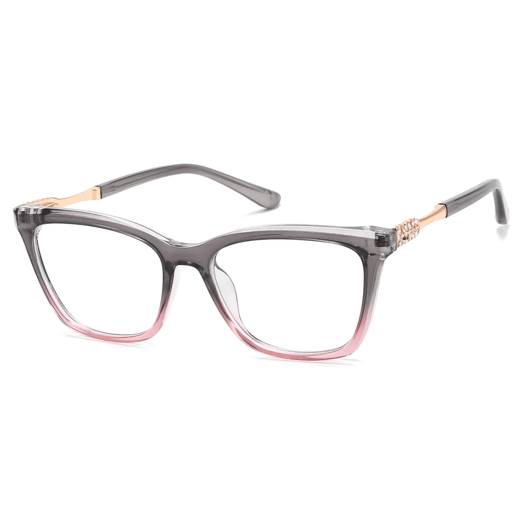 Square Gradient Gray Eyeglasses