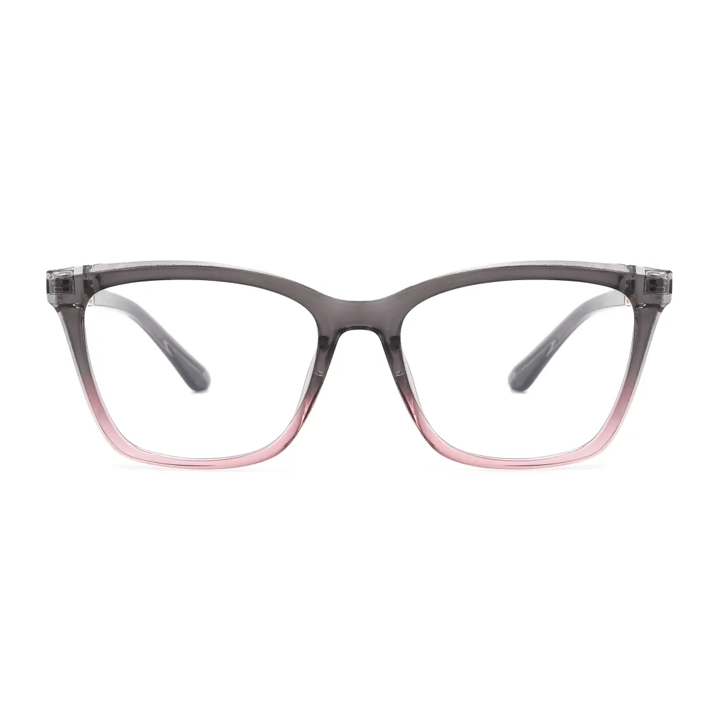 Square Gradient Gray Eyeglasses
