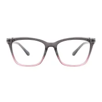 Square Gradient Gray Eyeglasses