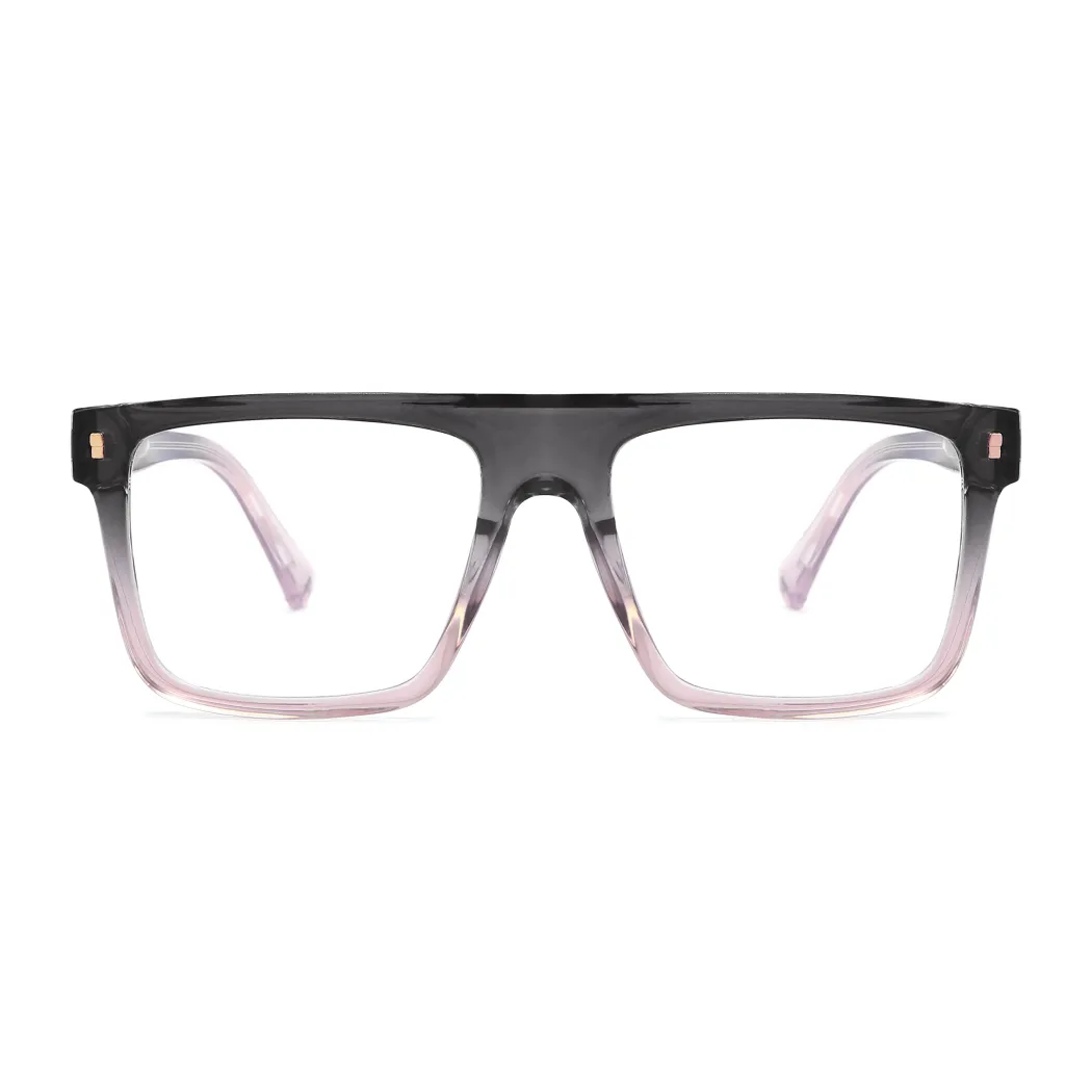 Aviator Gradient Gray Eyeglasses