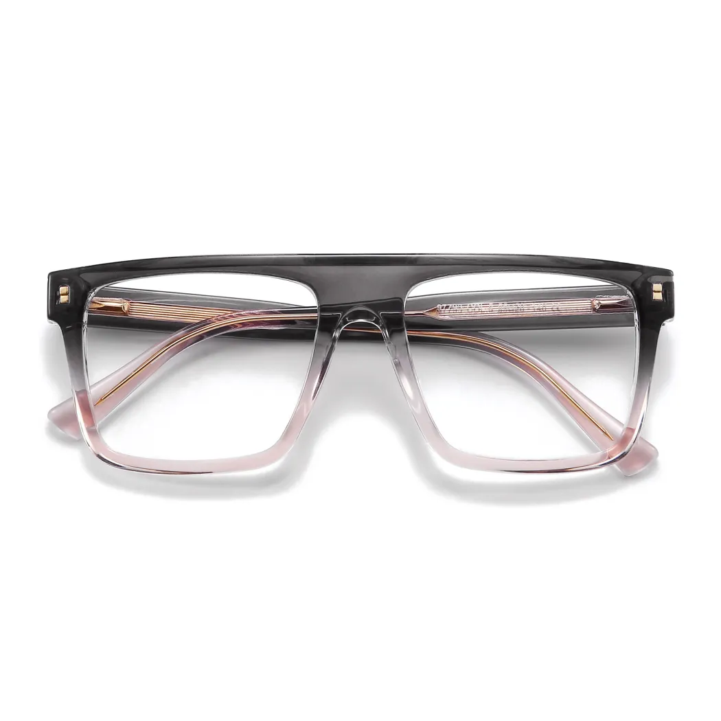 Aviator Gradient Gray Eyeglasses