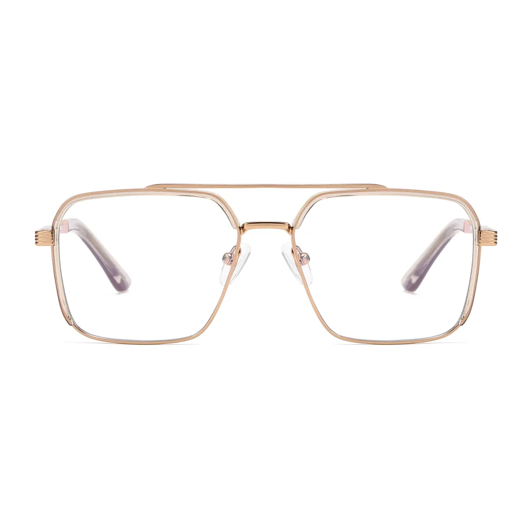 Aviator Gold Eyeglasses