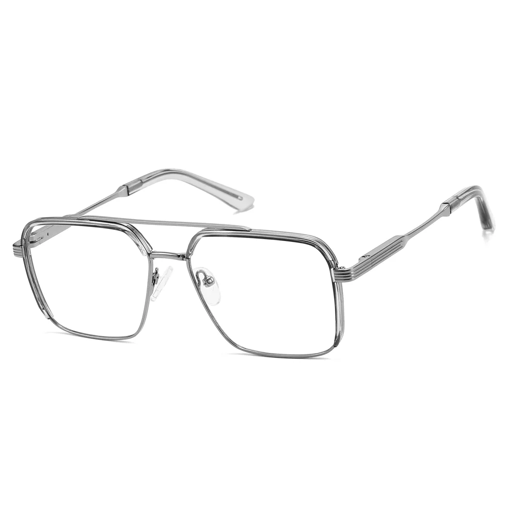 Aviator Silver Eyeglasses