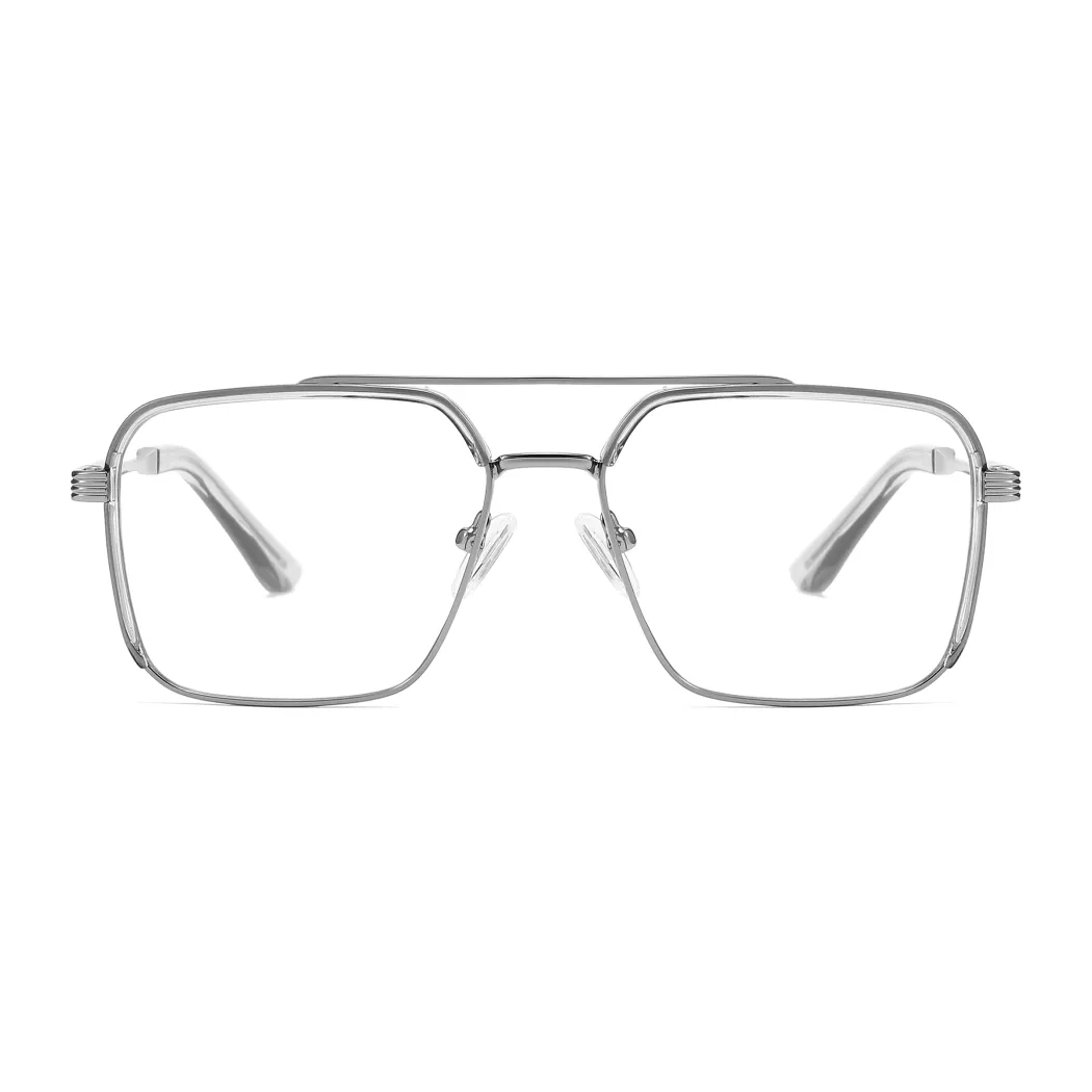 Aviator Silver Eyeglasses