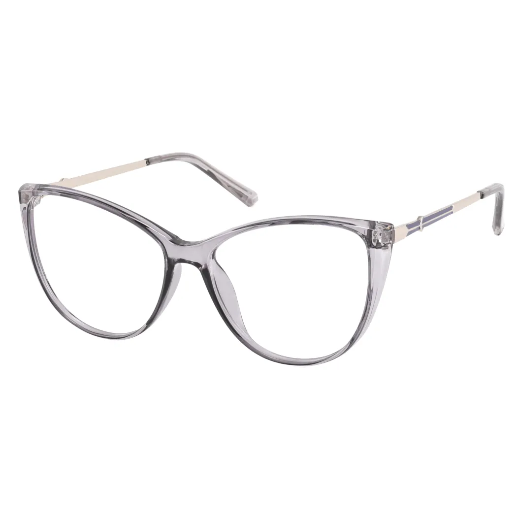 Cat-eye Grey Eyeglasses