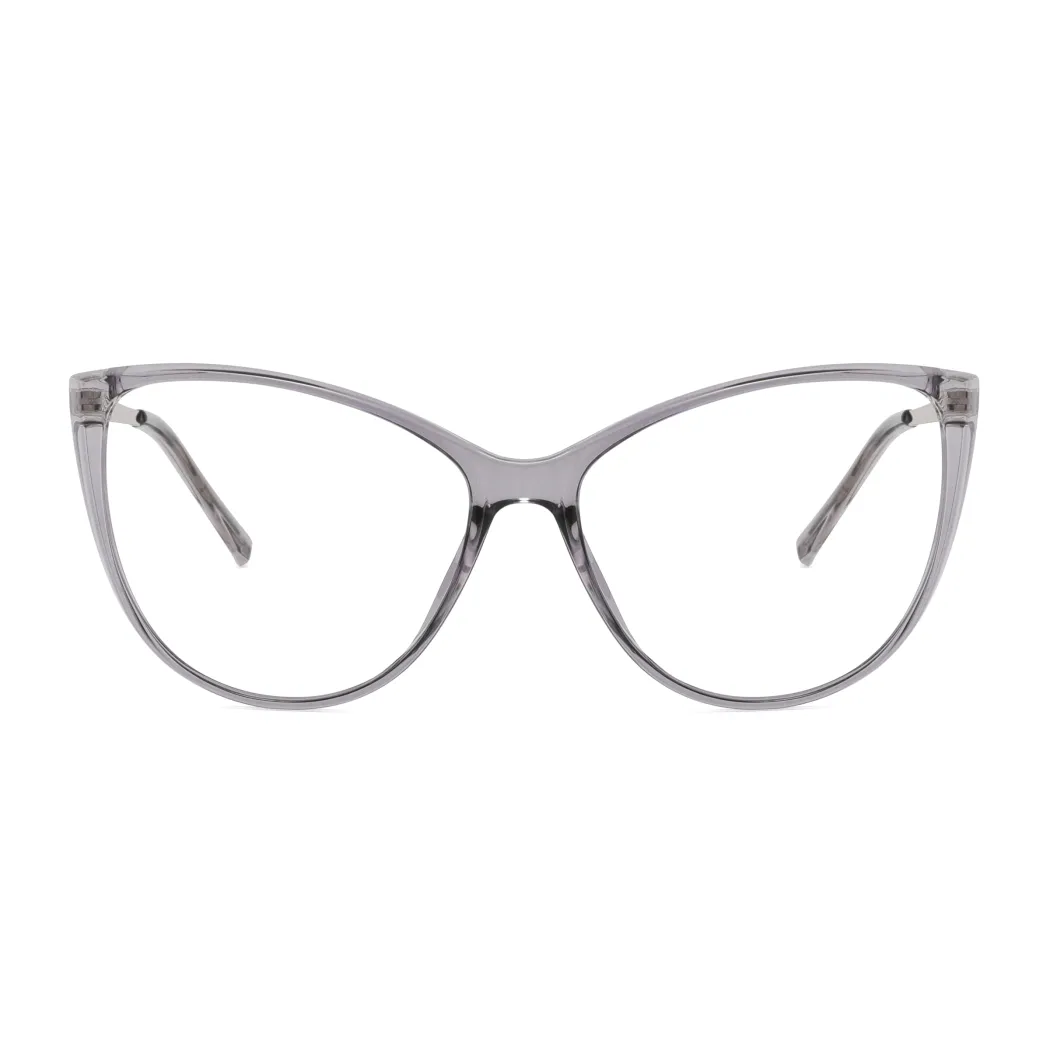 Cat-eye Grey Eyeglasses
