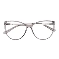 Cat-eye Grey Eyeglasses