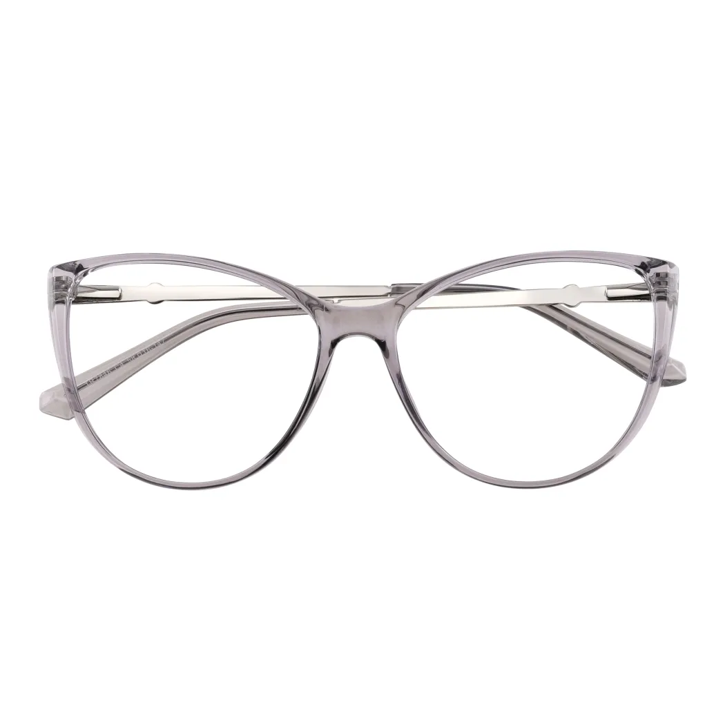 Cat-eye Grey Eyeglasses