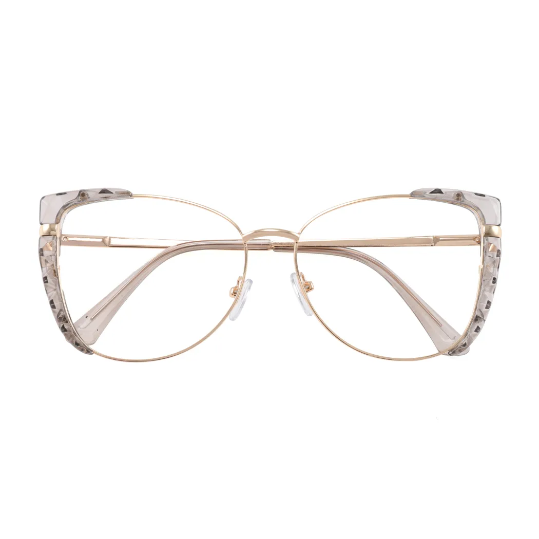 Cat-eye Grey Eyeglasses