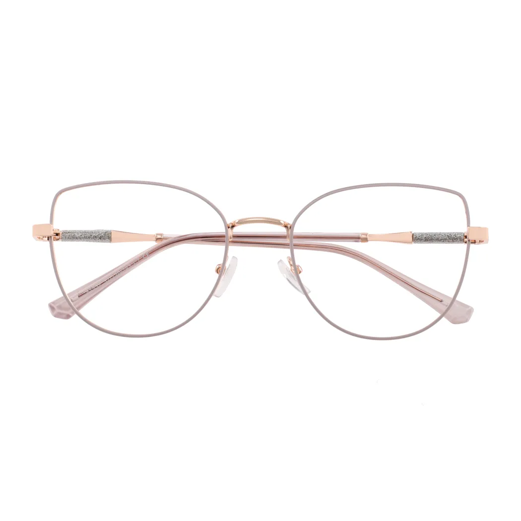 Cat-eye Grey Eyeglasses