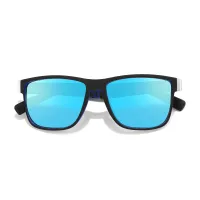 Square Black/Blue Sunglasses