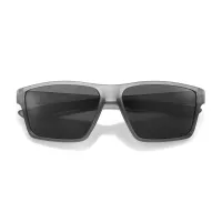Rectangle Transparent Gray Sunglasses