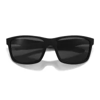 Rectangle Black/Gray Sunglasses