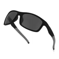 Rectangle Black/Gray Sunglasses