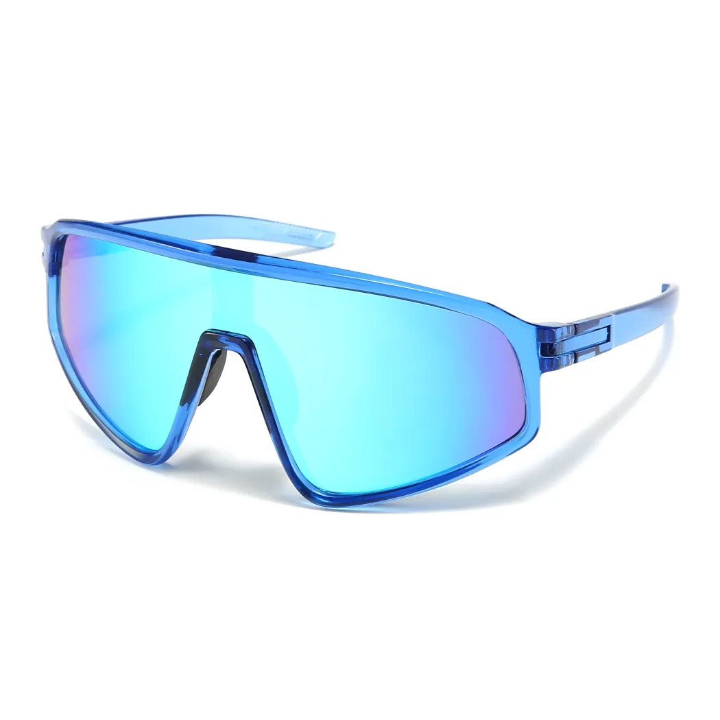 Geometric Blue Sunglasses