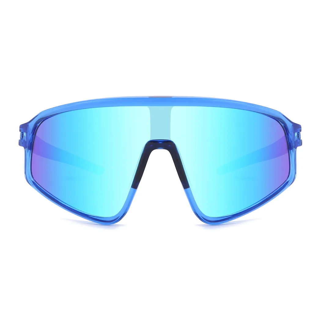 Geometric Blue Sunglasses
