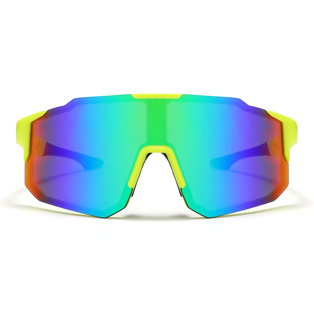 Geometric Yellow Sunglasses