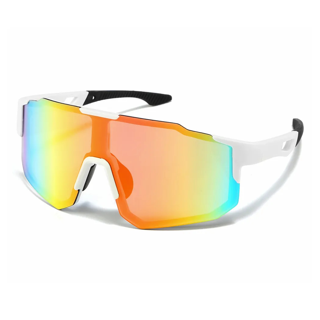 Geometric White Sunglasses