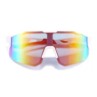 Geometric White Sunglasses