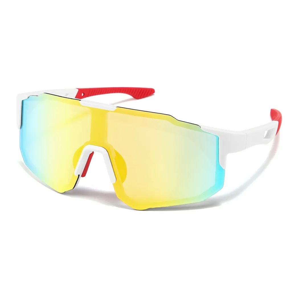 Geometric White Sunglasses