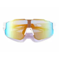 Geometric White Sunglasses