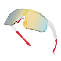 Geometric White Sunglasses