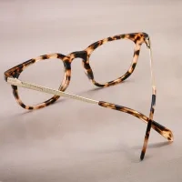 Round Lemon Tortoiseshell Eyeglasses