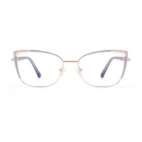 Rectangle Gold Blue