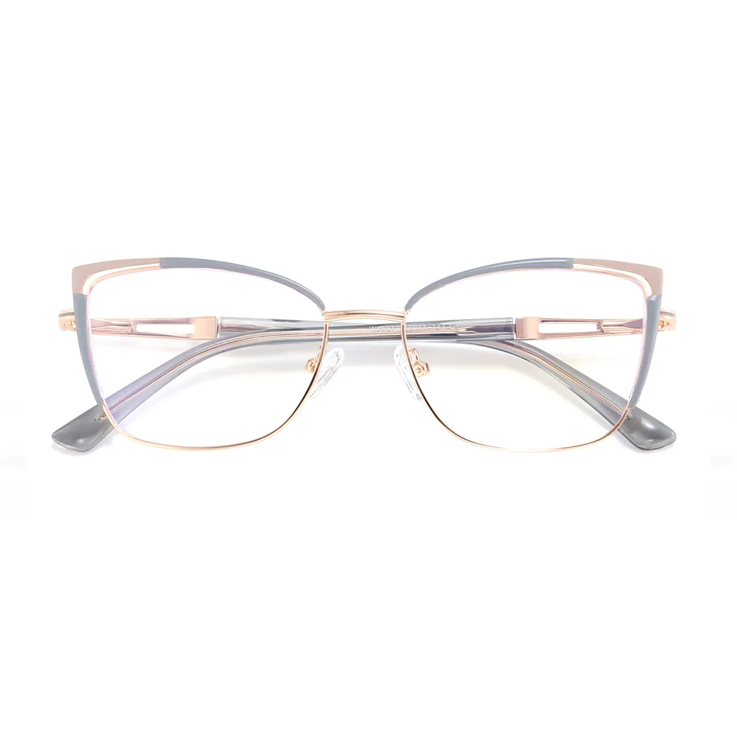 Rectangle Gold Blue