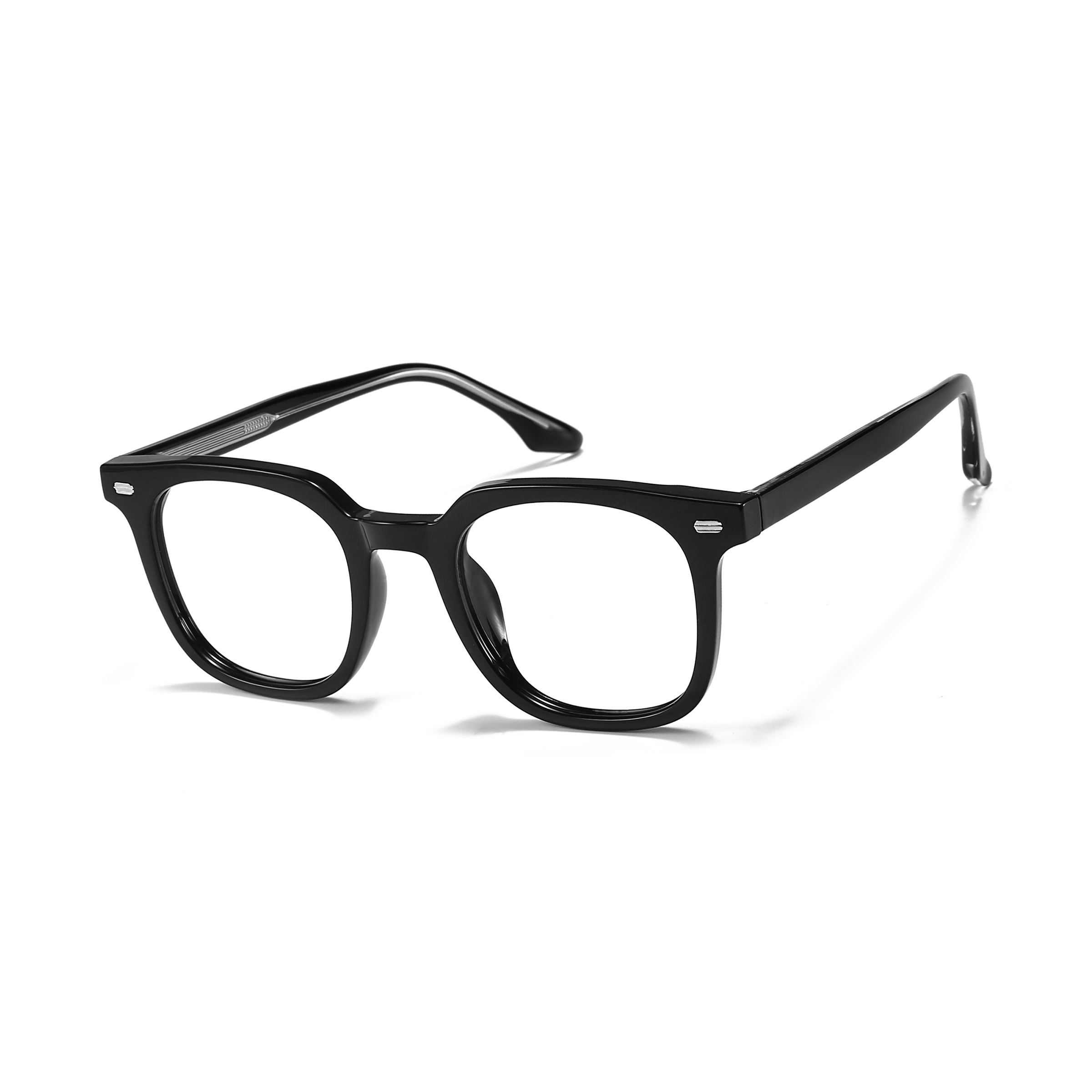 Square Black Eyeglasses