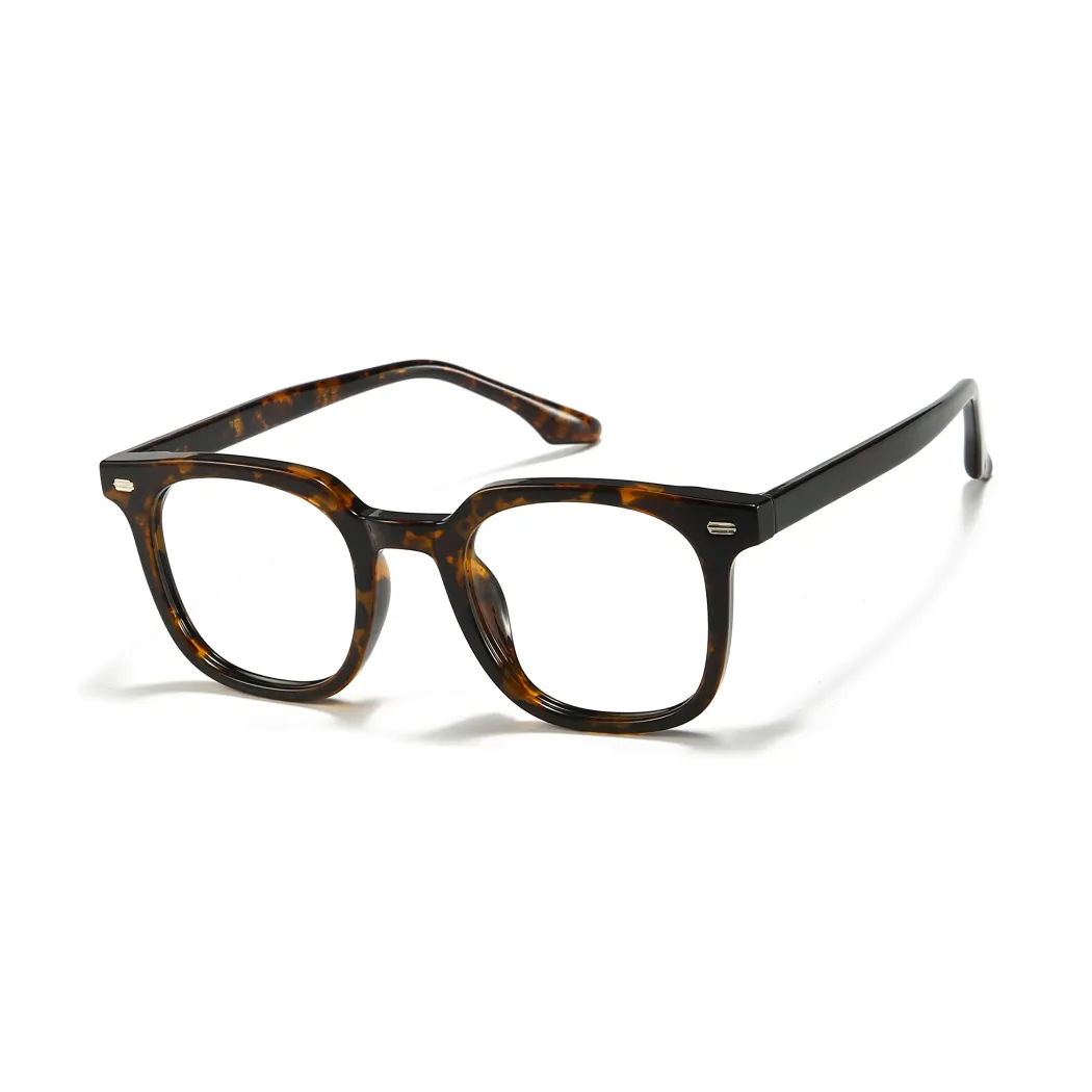Square Tortoiseshell Eyeglasses