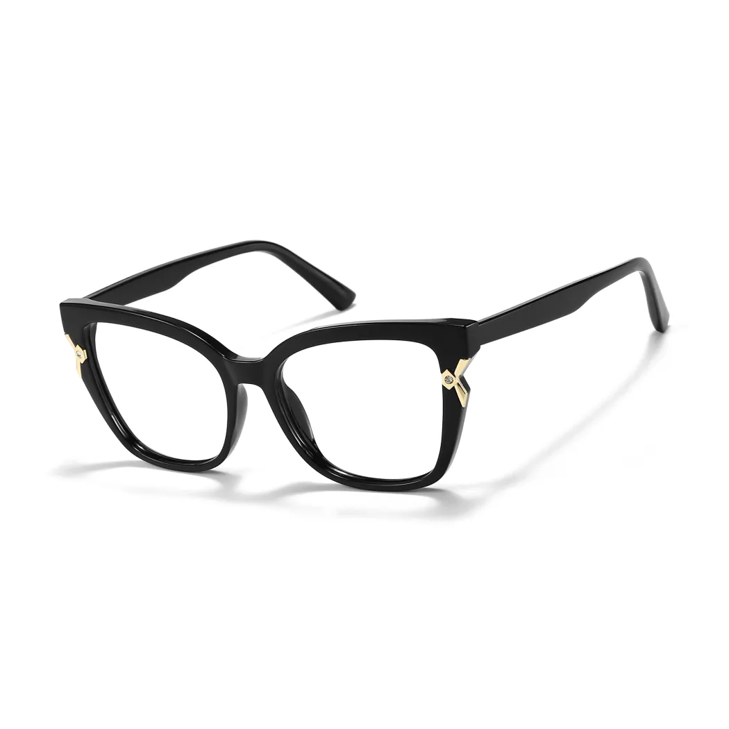 Cat-eye Black Eyeglasses