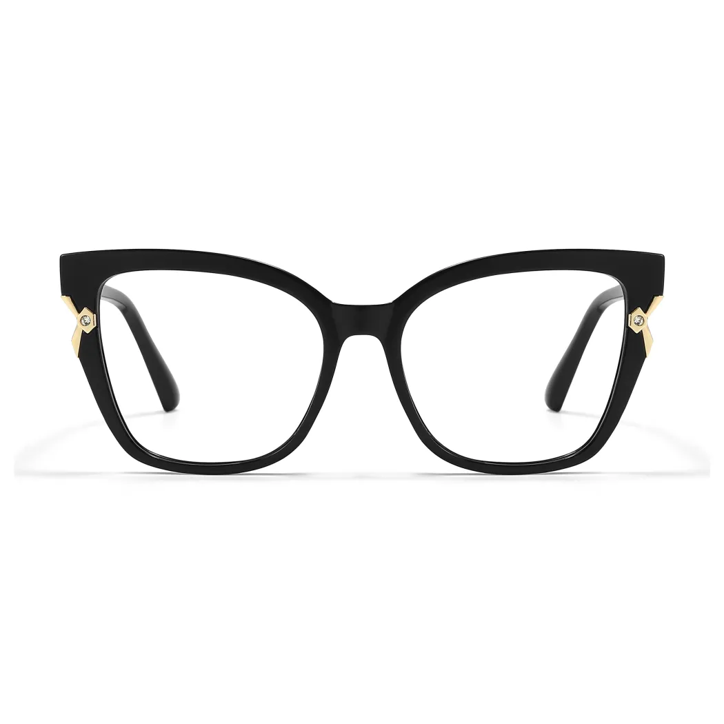 Cat-eye Black Eyeglasses